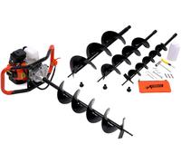 AHOYADORA GASOLINA 3CV 52CC EU2 CON 3 BROCAS (100 - 150 - 200MM)