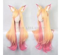 Ahri Star Guardian wig the Nine Tailed Fox Cosplay Wigs