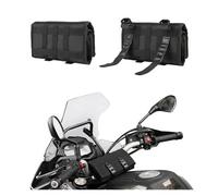 AHRPKAMERD Bolsas Sillín Motocicleta 1 Par De Alforjas Universales Cuero Sintético para Motocicleta Bolsa Lateral para Herramientas Equipaje Y Sillín Alforjas