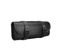 AHRPKAMERD Bolsas Sillín Motocicleta Alforja De Motocicleta Equipaje De Cuero Bolsas De PU Bolsa De Herramientas para Horquilla Delantera Alforjas(Rectangle)