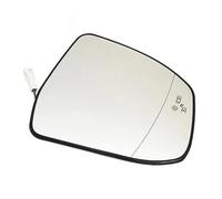 AHRPKAMERD Cristal De Espejo Retrovisor para Focus MK2 MK3 Y Mondeo MK4 Sustituir Cristal De Retrovisor Calefactable Izquierdo Y Derecho con Alerta Ángulo Muerto(Left Blind Spot)