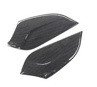 AHRPKAMERD Listón Salpicadero para A3 8V 2014-2018 Ajuste Decoración Lateral Cambio Marchas Conducción Izquierda Pegatina Cubierta Protectora Panel Taza Agua Consola Central Panel Decoración Interior