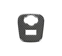 AHRPKAMERD Listón Salpicadero para S para JCW F55 F56 Textura Fibra Carbono Pegatina Decorativa Consola Central Encendedor Cigarrillos USB Cubierta Panel Auxiliar Panel Decoración Interior