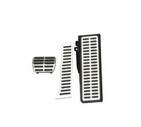AHRPKAMERD Pedalera Coche 1 Uds para Asiento para Altea para León para Toledo LHD 2005-2015 Pedal Apoyo Freno Gas Cubierta Protección Pedales Coche Cubierta Pedales Antideslizante(AT with Rest)