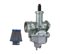 AHRPKAMERD Set carburador para XR200R para XL125S para CB125S para CRF100F Reemplazo De Carburador De Motocicleta Dirt Bike Carburador Carb(PZ26-BLUE)