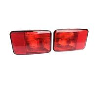 AHRPKAMERD Tulipa Fanal Trasero para Wrangler 2007-2018 1/2 Piezas Luz Antiniebla Parachoques Trasero Lente Piloto Trasero