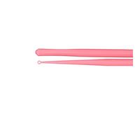 AHS American Hospital Supply Curetas de oído | Herramienta de eliminación de cera de oído (rosa, 3 mm, punta redonda)
