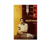 AHSEOIWRJH Goldfinger - Pósteres de impresión vintage para pared, pintura decorativa, lienzo estético, decoración para sala de estar, dormitorio, 30 x 45 cm, estilo sin marco