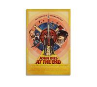 AHSEOIWRJH Póster de John Dies at The End con impresión vintage para pared, pintura decorativa, lienzo estético, decoración para sala de estar, dormitorio, 30 x 45 cm, estilo sin marco