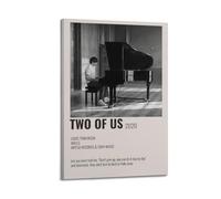 AHSEOIWRJH Two OF US by Louis Tomlinson Posters - Póster decorativo de pared con impresión vintage para sala de estar, dormitorio, 60 x 90 cm, estilo marco