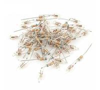 AHSKY 25 unids/Set Bombillas de luz de neón 5x10mm indicador de alimentación Principal estándar Mini indicación de luz de neón con Resistencia 100-220V