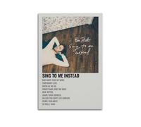 AHSUEWQRUH Ben Platt- Sing to Me Instead - Póster de pared, lienzo moderno, estético, decoración para sala de estar, dormitorio, 40 x 60 cm, estilo sin marco