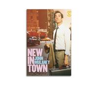 AHSUEWQRUH John Mulaney New in Town - Póster de lienzo para pared, diseño moderno y estético para decoración de sala de estar, dormitorio, 30 x 45 cm, estilo sin marco