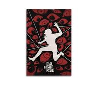 AHSUEWQRUH Póster de Evil Dead Rise para pared, lienzo moderno, estético, decoración para sala de estar, dormitorio, 60 x 90 cm, estilo sin marco