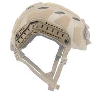 AHTCPO Riel Lateral para Casco Fast High Cut Tactics, Base Adaptadora para Luces, CáMaras y Gafas con Diadema(Brown)