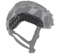 AHTCPO Riel Lateral para Casco Fast High Cut Tactics, Base Adaptadora para Luces, CáMaras y Gafas con Diadema(Black)
