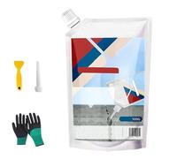 Ahtopmall Concrete Crack Filler, Self Leveling Concretes Caulking Filler, 500g Quick-Drying Waterproof Sealer, for Outdoor Home Repairs and Renovations (White,1pcs)