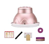 AHUAN Abdomen Caja de Moxibustión A Prueba de Quemaduras, Quemador de Moxibustión Con Vendaje, Mapa de Puntos de Acupuntura Moxibustion Box para Espalda Piernas(Large 6-piece set)