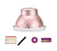 AHUAN Abdomen Caja de Moxibustión A Prueba de Quemaduras, Quemador de Moxibustión Con Vendaje, Mapa de Puntos de Acupuntura Moxibustion Box para Espalda Piernas(Large 5-piece set)