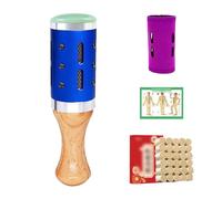 AHUAN Caja de Moxibustión Con Barritas de Moxa Caja de Moxibustión Portátil para la Columna Cervical Espalda Abdomen Moxibustion Box Dormitorio(Moxa Set C)