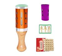 AHUAN Caja de Moxibustión Con Barritas de Moxa Caja de Moxibustión Portátil para la Columna Cervical Espalda Abdomen Moxibustion Box Dormitorio(Moxa Set B)