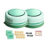 AHUAN Caja de Moxibustión Sin Humo Temperatura Ajustable, Cintura Moxa Box Con Mapa de Puntos de Acupuntura Barrita de Moxa, Moxibustion Box Resistente Al Fuego(2pcs)