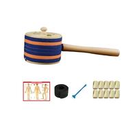 AHUAN Hogar Caja de Moxibustión Portátil A Prueba de Quemaduras, Moxibustion Box Con Barra de Moxa, Vendaje, Quemador de Moxibustión Temperatura Ajustable(Set B)