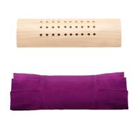 AHUAN Hogar Moxibustion Box de Madera para Cuello Cintura Pies Abdomen, Sueño Caja de Moxibustión Ajustable Multifuncional Moxa Box(2-piece set)