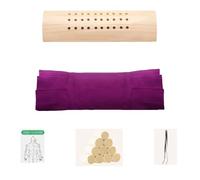 AHUAN Hogar Moxibustion Box de Madera para Cuello Cintura Pies Abdomen, Sueño Caja de Moxibustión Ajustable Multifuncional Moxa Box(5-piece set)