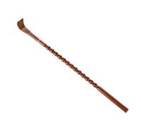 AHUAN Madera Rascador Espalda Antideslizante Mango Largo Cintura, Hombros Back Scratcher Mamá Papá Regalo de Año Nuevo(B)