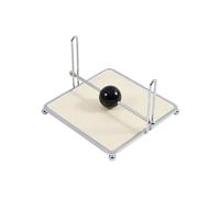 AHUAN Metal Almacenamiento En Encimera Soporte para Servilletas para Oficina, Centro Comercial Dispensador de Servilletas Almacenamiento de Postales Decoración del Hogar(Blanco,A)
