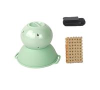 AHUAN Moxibustion Box para Hombros Espalda Ombligo Vientre Cintura Pies, Caja de Moxibustión Con Vendaje, Barrita de Moxa Quemador de Moxibustión Multifuncional(Set B)