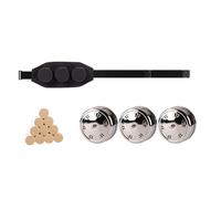 AHUAN Multifuncional Ombligo Caja de Moxibustión A Prueba de Quemaduras, Portátil Moxa Box Con Caja de Cobre, Varilla de Moxa Moxibustion Box(Waist+Abdomen Triple)