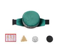 AHUAN Multifuncional Sin Humo Moxibustion Box para Hombros Espalda Ombligo Vientre Cintura, Caja de Moxibustión Con Varilla de Moxa, Caja de Cobre Moxa Box(Single steel box)