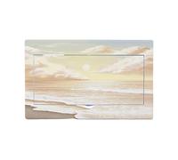 AHUAN Pintura Paisajística Autoadhesiva Pegatina Tapa Cuadro Electrico Decorativo, Engrosada PVC Tapa Contador Luz, Apartamento Cubre Cuadro Electrico(43 * 33cm,G)