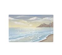 AHUAN Pintura Paisajística Autoadhesiva Pegatina Tapa Cuadro Electrico Decorativo, Engrosada PVC Tapa Contador Luz, Apartamento Cubre Cuadro Electrico(35 * 25cm,M)