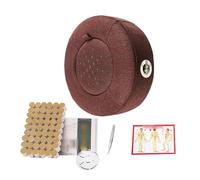 AHUAN Transpirable Caja de Moxibustión Temperatura Ajustable, Moxa Box Con Varillas de Moxibustión Pinzas, Moxibustion Box A Prueba de Quemaduras(L)