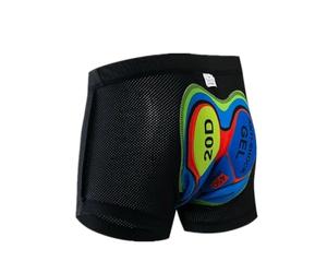 AHUFGN - Pantalones cortos de ciclismo con acolchado de gel 20D, a prueba de golpes, ropa interior para bicicleta de carretera, MTB, montaña, para hombre, totalmente transpirable, e, 5XL