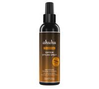 ahuhu THICKENING Espray de pelo con cafeína Power Formula (200 ml) - para volumen y peinado del cabello, protección contra el calor, spray antiencrespamiento para el cabello, spray para el cabello y