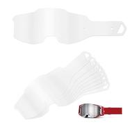 Ahuliao Gafas de arranque para 100% Armega Goggle Lens Cover Tear Offs para Dirt Bike y Motocross - Paquete de 25