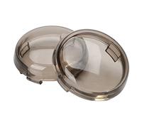 ahumado intermitente cubiertas de objetivo lentes para Harley-Davidson Pack de 2