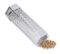 Ahumador Barbacoa Gas,Tubo de Ahumador para Parrilla de Acero Inoxidable,Tubo Ahumador de Pellets para Parrilla,Generador de Humo Frío,para Alimentos a la Parrilla para Fumar en Frío/Caliente