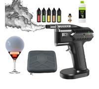 Ahumador de alimentos,Pistola infusora de Humo alimentada por USB, Kit para ahumar cócteles, Pistola de Burbujas ahumada para Alimentos de Cocina, Regalo de Accesorios gastronómicos.