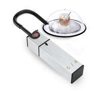 Ahumador para bebidas/cócteles, carne y alimentos, incluye virutas de madera, ideal para piezas cocinadas al vacío, regalo para aficionados a la cocina