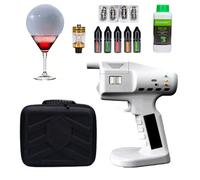 Ahumador Eléctrico de Alimentos y Cócteles, Cocktail Smoker Kit - Fumador en Frío Sin Calor, Carga Rápida USB - Perfecto para Cocina, Barbacoa, Picnic o Regalo Original