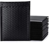 AHUNTTER Paquete de 30 sobres de burbujas de polietileno negro 216 x 281 mm (8.5 x 11 pulgadas), sobres acolchados con forro de burbujas de polietileno para embalaje y envío