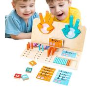 Ahuuen Actividades Educativas Preescolares - Bloques Educativos De Matemáticas para Contar Números,Juegos Motricidad Fina Kits Actividades Infantiles para Casa Escuela Guarderia