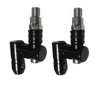 Ahuuen Adaptadores De Espejos Para Manillar,Adaptador De Aleación De Aluminio Para Retrovisores | Ajustable En 360 Grados Montura De Reemplazo Para Conducción Turismo Trayectos Diarios