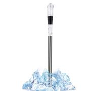 Ahuuen Barra para enfriar vino, Barra enfriadora para botellas de vino | Enfriador de sin hielo | Enfriador de de acero inoxidable 3 en 1, varilla de enfriamiento para enfriar, verter y