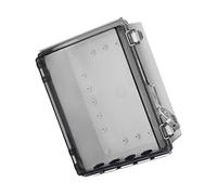 Ahuuen Caja Eléctrica Exterior Estanca - Recipiente para Proyectos con Tapa Transparente | Caja A Prueba De Polvo Con Cerradura, Protege Enchufe, Conector, Regleta Eléctrica